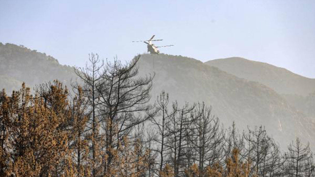 Antalya’daki orman yangını söndürüldü!